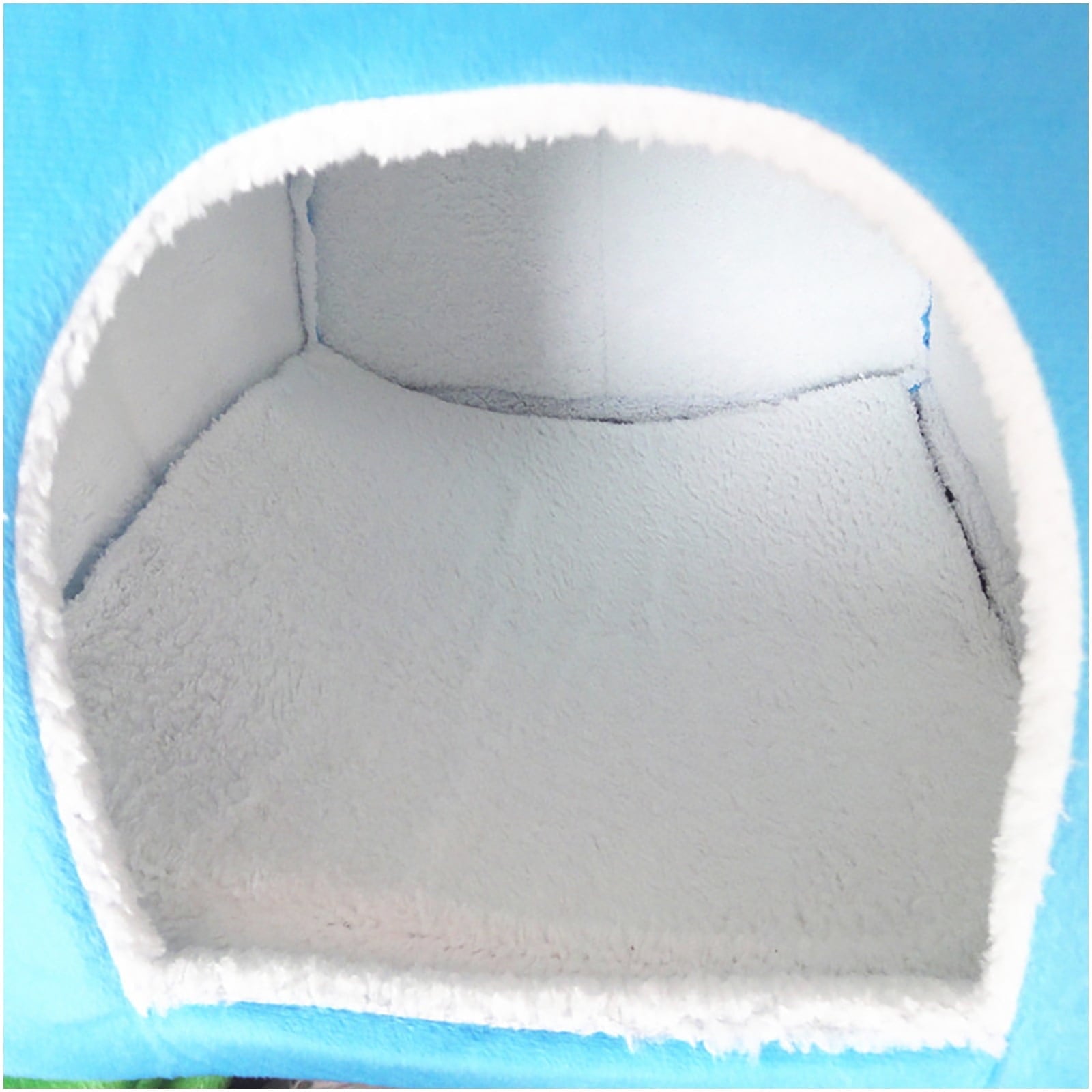 Cat House for Outdoor Cats, Winter Indoor House House Padded House Folding Yurt Strawberry Tent
