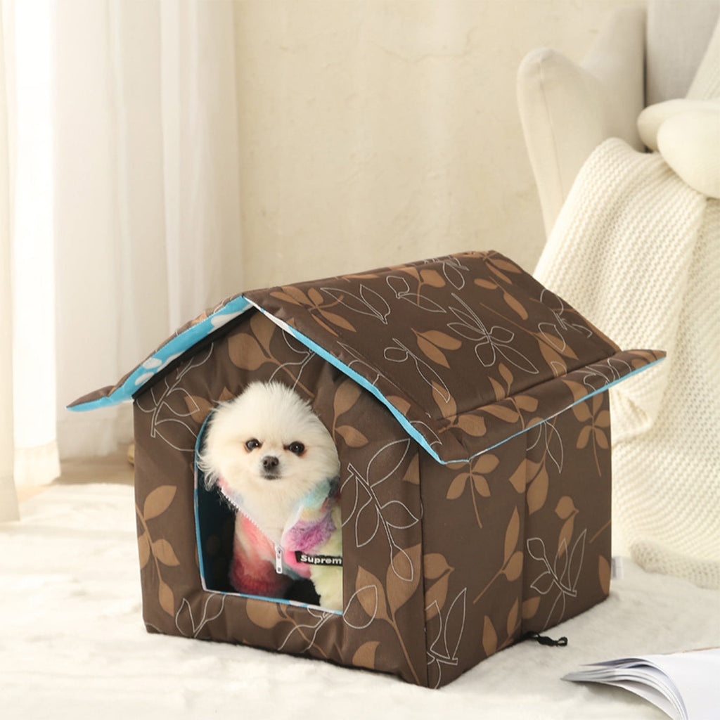 Darzheoy Cat Houses for Outdoor Cats, Waterproof and Insulated, Safe Pet House and Kitty Shelter for Cat or Small Dog to Stay Warm &amp; Dry