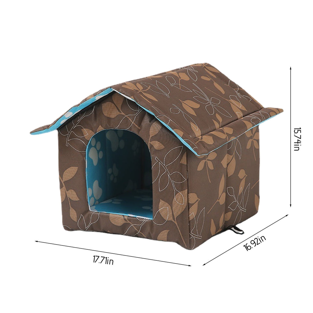 Darzheoy Cat Houses for Outdoor Cats, Waterproof and Insulated, Safe Pet House and Kitty Shelter for Cat or Small Dog to Stay Warm &amp; Dry