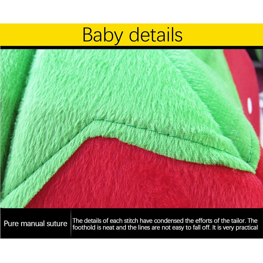 CHGBMOK Cute Strawberry Cat House Indoors Winter Warm Pet Dog Bed Foldable Fleece Warm Yurt