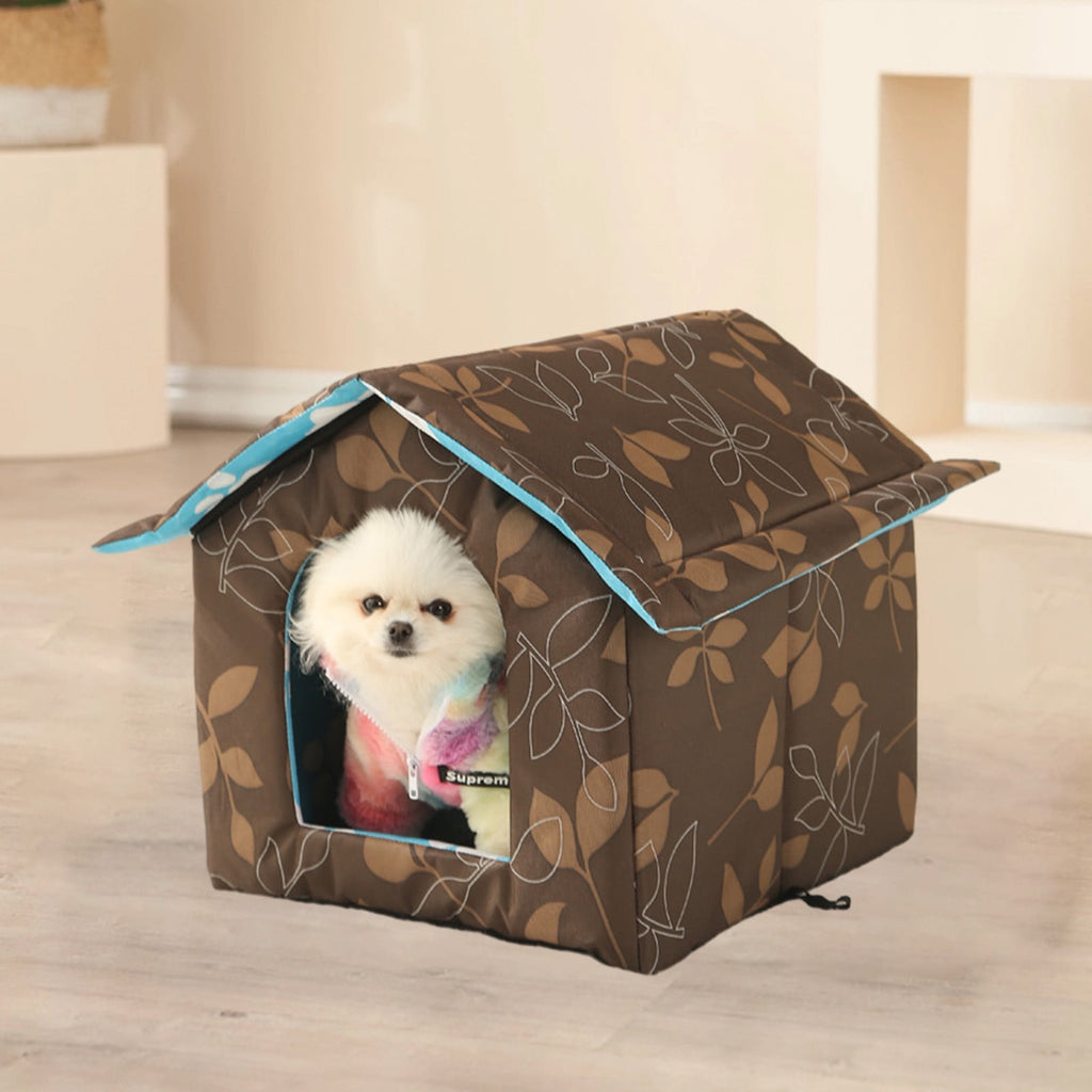 Darzheoy Cat Houses for Outdoor Cats, Waterproof and Insulated, Safe Pet House and Kitty Shelter for Cat or Small Dog to Stay Warm &amp; Dry