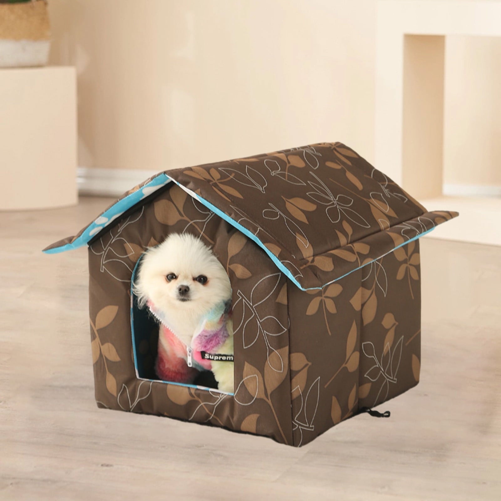 Darzheoy Cat Houses for Outdoor Cats, Waterproof and Insulated, Safe Pet House and Kitty Shelter for Cat or Small Dog to Stay Warm &amp; Dry