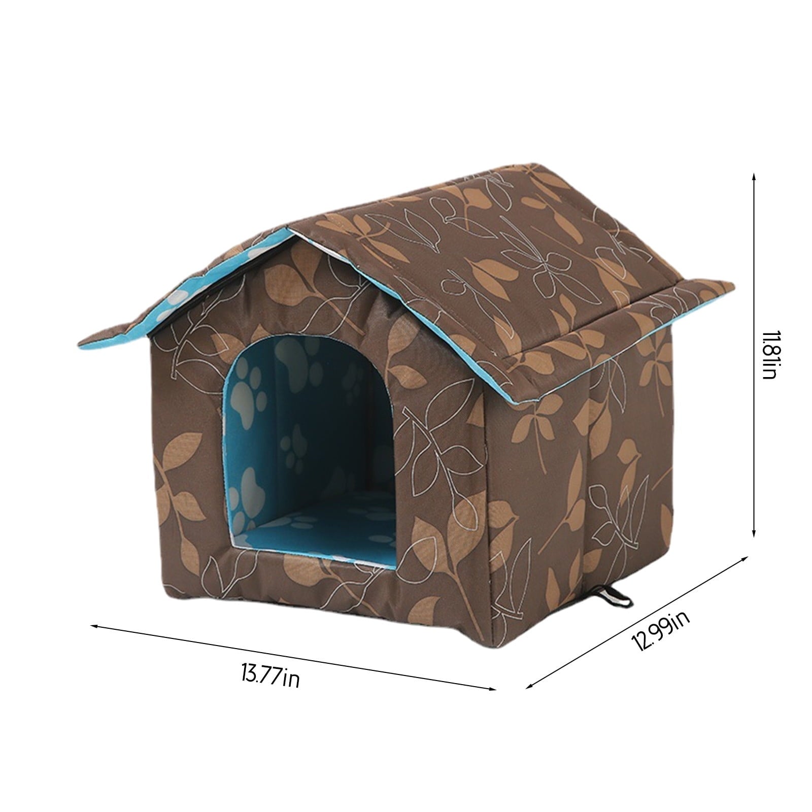 Darzheoy Cat Houses for Outdoor Cats, Waterproof and Insulated, Safe Pet House and Kitty Shelter for Cat or Small Dog to Stay Warm &amp; Dry